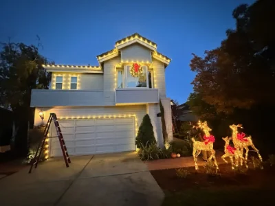 Call Santa's Lighting Experts for your lighting service in Menlo Park